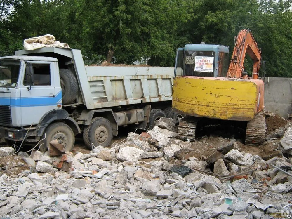 Вывоз бетонного боя и утилизация в Белебее в октябре
